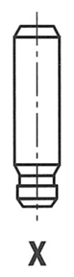Prowadnica zaworu FRECCIA G11478
